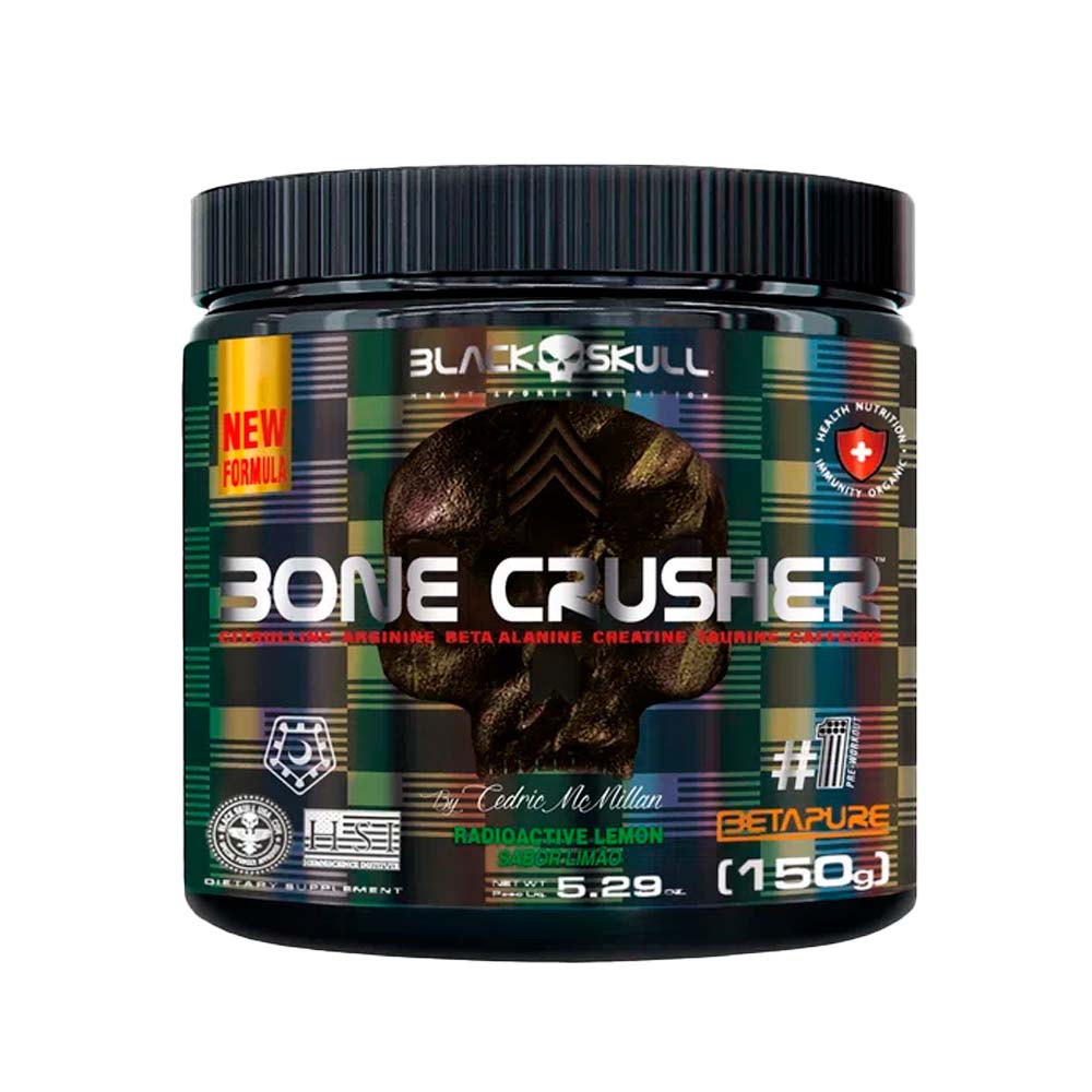 Pre-Treino-Bone-Crusher-Limao-150g-Black-Skull