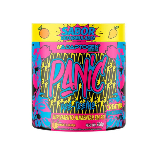 Pré Treino Panic Manga e Laranja 300g Adaptogen