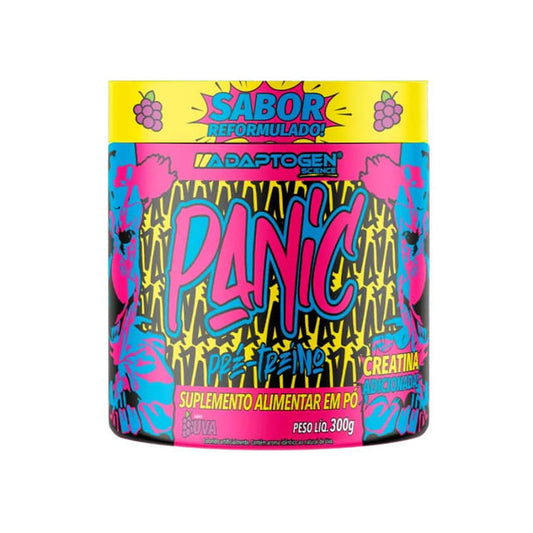 Pré Treino Panic Uva 300g Adaptogen