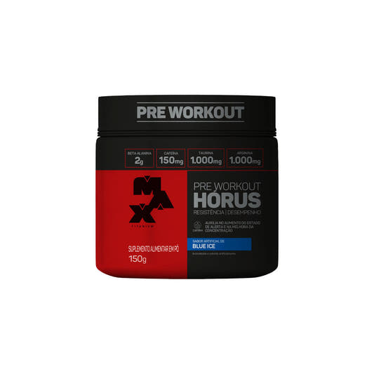 Pre Workout Hórus Blue Ice 150g Max Titanium