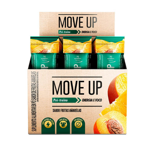 Pré Treino Move UP Frutas Amarelas Caixa com 30x5,5g Nutrify