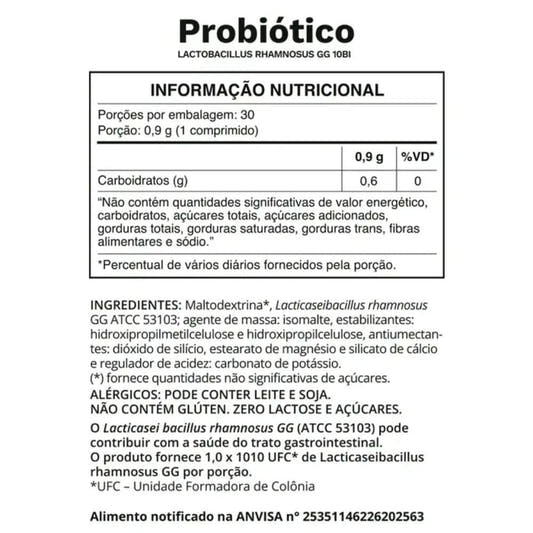 Probiótico 30 Comprimidos Ocean Drop