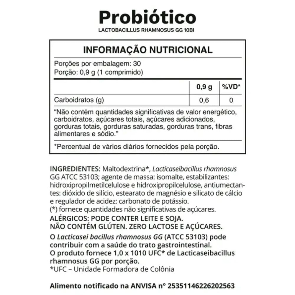 Probiótico 30 Comprimidos Ocean Drop