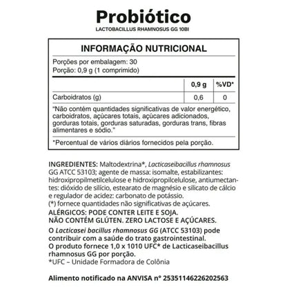 Probiótico 30 Comprimidos Ocean Drop
