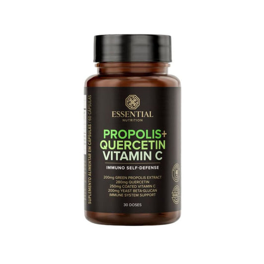 Propolis Verde com Quercetina e Vitamina C 60 Cápsulas Essential Nutrition