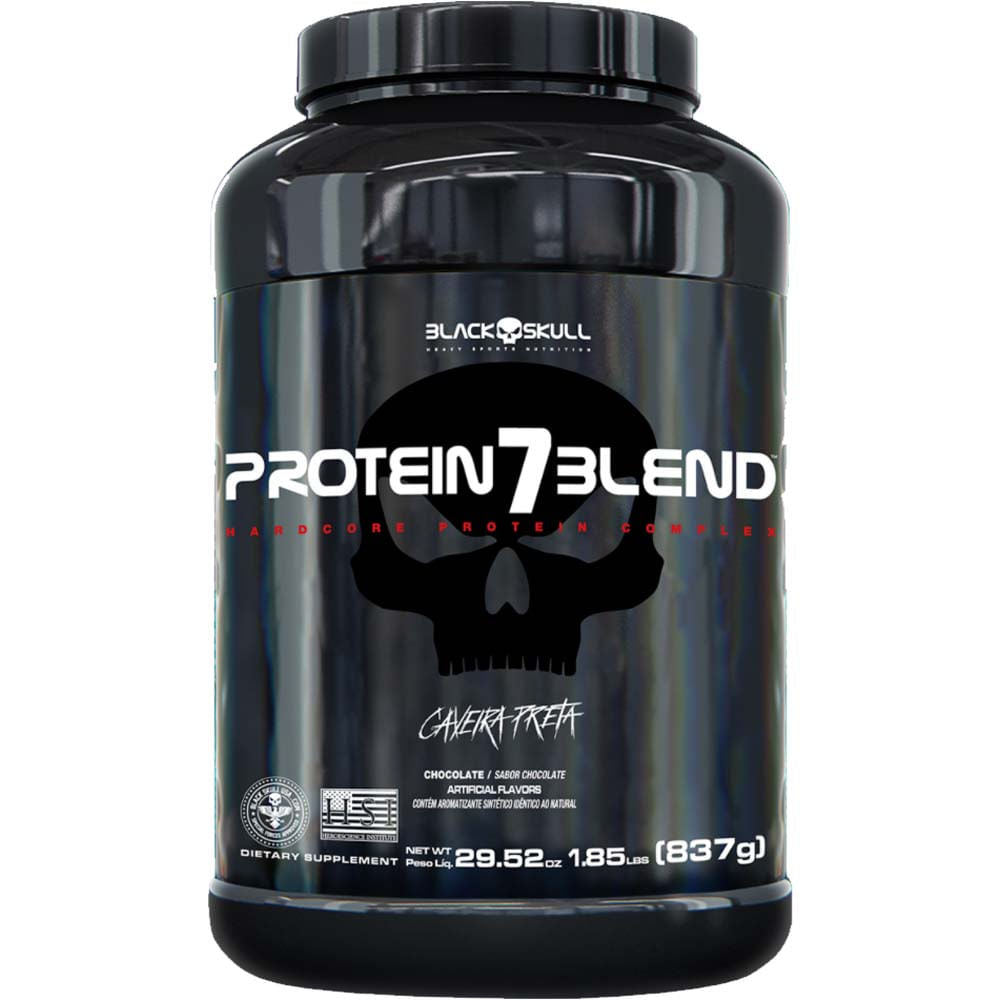 Protein 7 Blend Chocolate 837g Black Skull