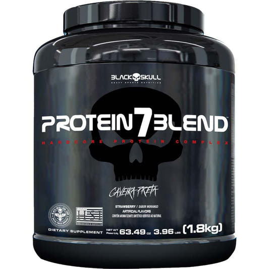 Protein 7 Blend Morango 1,8Kg Black Skull