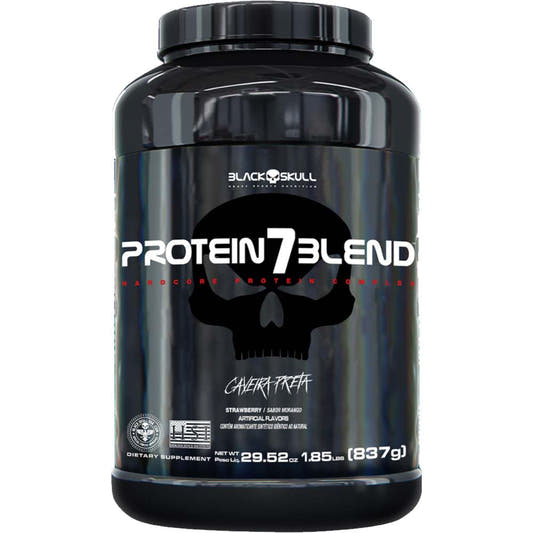 Protein 7 Blend Morango 837g Black Skull