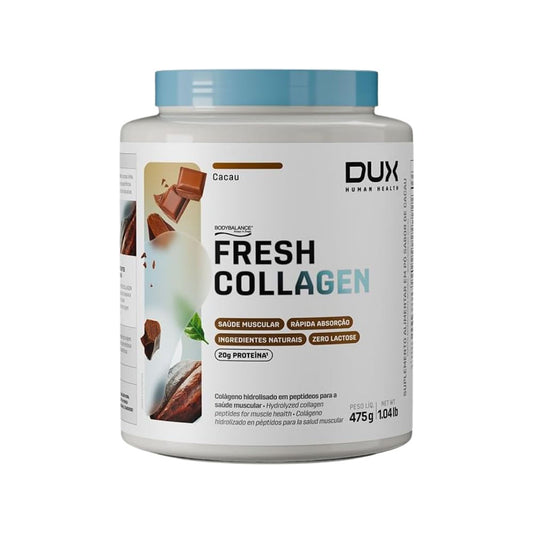 Proteina-Fresh-Collagen-Cacau-475g-DUX-Human-Health