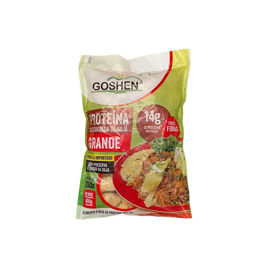 Proteína Texturizada de Soja Grande 200g Goshen