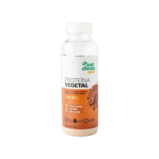 Proteína Vegetal Cacau Garrafa 30g Eat Clean