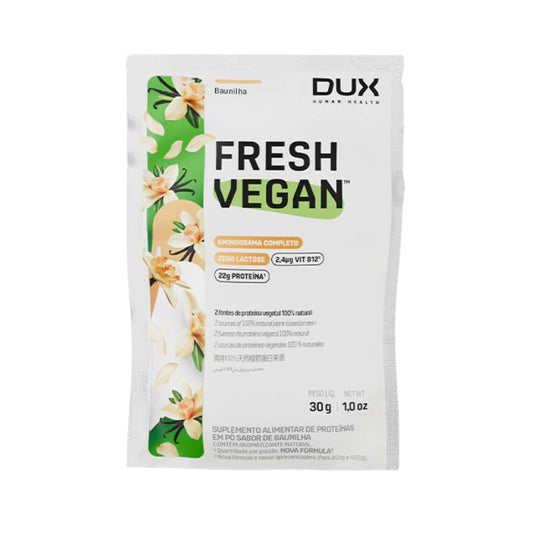 Proteína Vegetal FreshVegan Baunilha 30g DUX Human Health