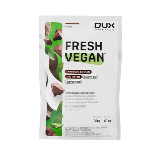 Proteína Vegetal FreshVegan Cacau 30g DUX Human Health