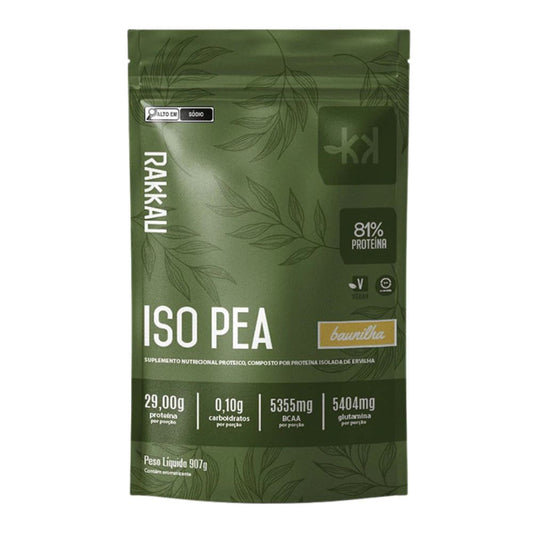 Proteína Vegetal ISO Pea Baunilha 907g Rakkau