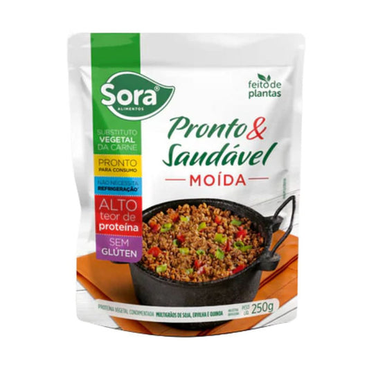 Proteína Vegetal Moída Pronto e Saudável 250g Sora