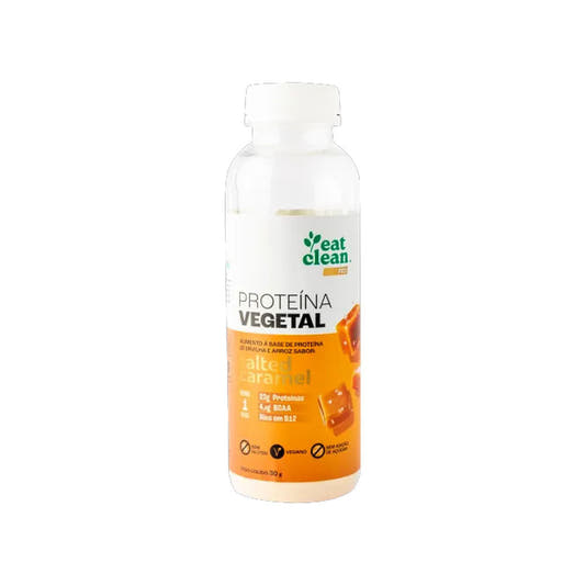 Proteína Vegetal Salted Caramel Garrafa 30g Eat Clean