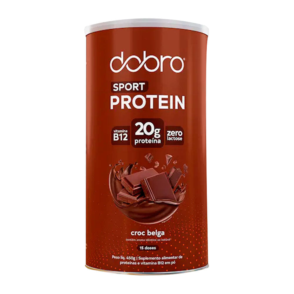 Proteina-Vegetal-Sport-Sabor-Croc-Belga-e-450g-Dobro