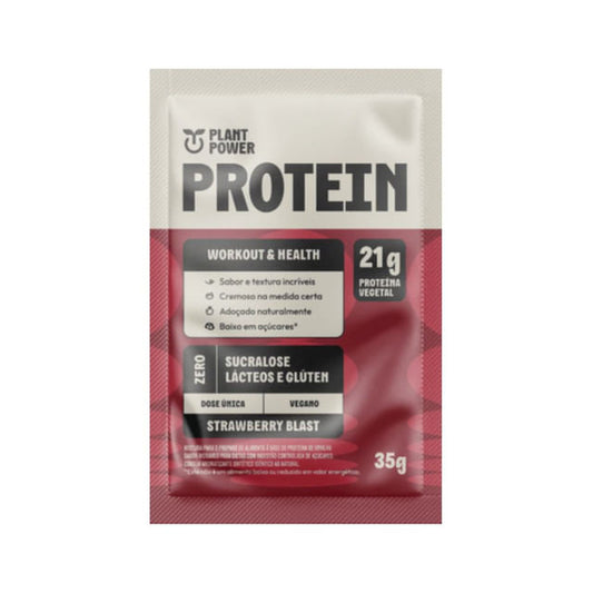Proteína Vegetal Strawberry Blast 35g Plant Power