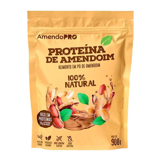 Proteína de Amendoim Natural 900g AmendoPRO
