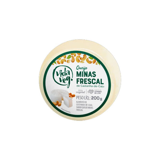 Queijo Minas Frescal Castanha de Caju 200g Vida Veg