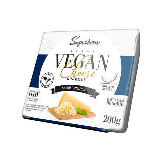 Queijo Parmesão Gourmet Vegano 200g Superbom