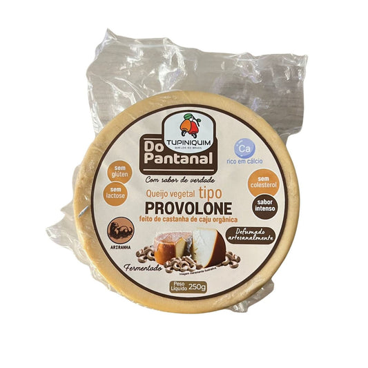 Queijo Provolone Vegano de Castanha de Caju 250g Tupiniquim