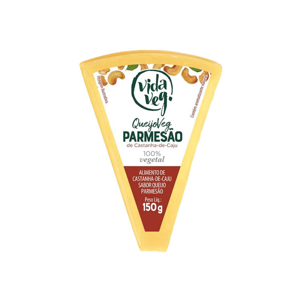 QueijoVeg Parmesão de Castanha de Caju 150g Vida Veg