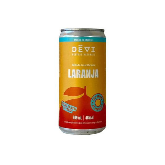 Refrigerante Zero de Laranja 269ml Dêvi Bebidas Naturais