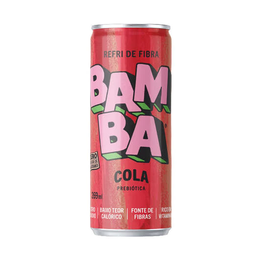 Refrigerante Prebiótico de Cola 269ml Bamba