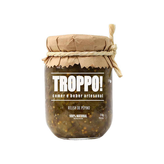 Relish Artesanal de Pepino 310g Troppo