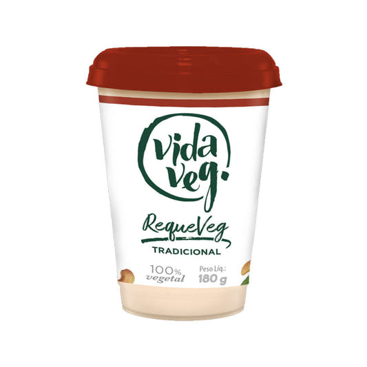 Requeijão Vegano Tradicional 180g Vida Veg