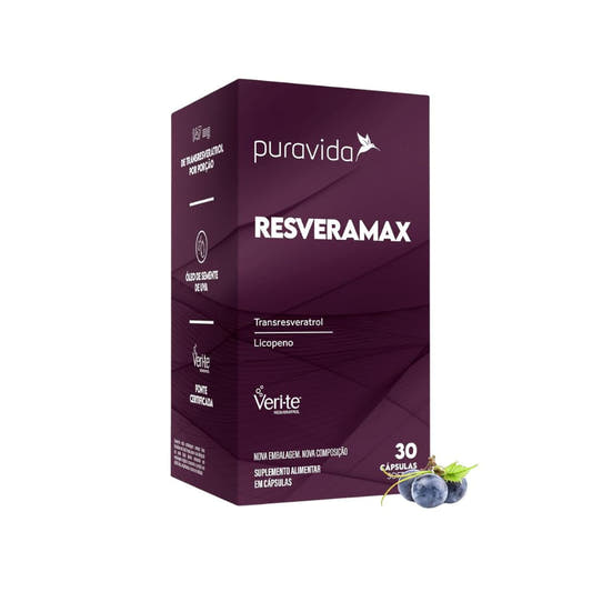 Resveramax 30 Capsulas Puravida -1-