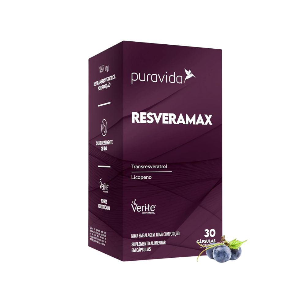 Resveramax 30 Capsulas Puravida -1-