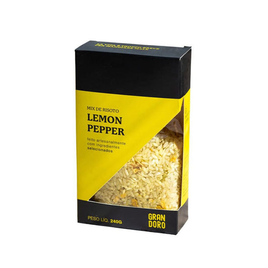 Risoto Lemon Pepper 240g Gran Doro