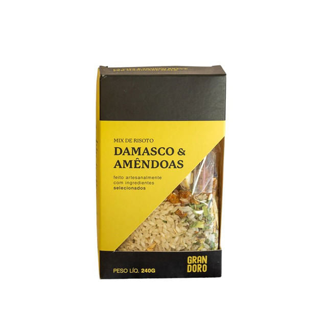 Risoto de Damasco com Amêndoas 240g Gran Doro