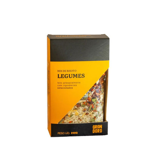 Risoto de Mix de Legumes 240g Gran Doro