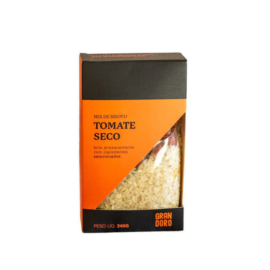 Risoto de Tomate Seco ao Basílico 240g Gran Doro
