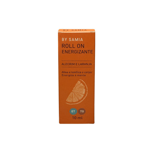 Roll On Mulher com Óleos Essenciais de Alecrim e Laranja 10ml By Samia