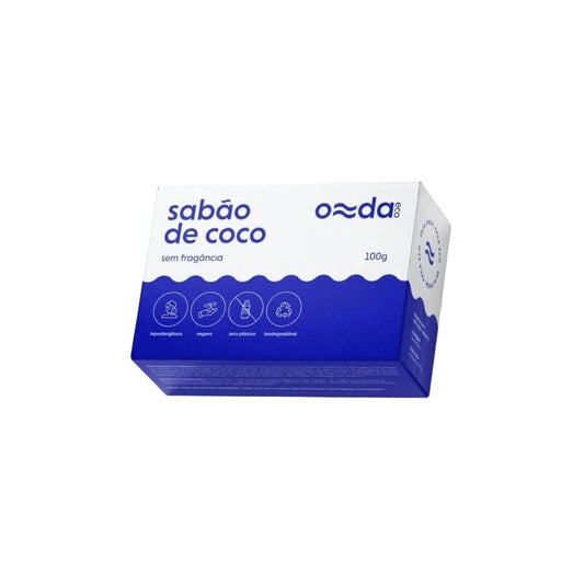 Sabao-de-coco-em-barra-Onda-Eco-sem-fragrancia-vegano-hipoalergenico-biodegradavel-e-livre-de-plastico-embalagem-de-100g