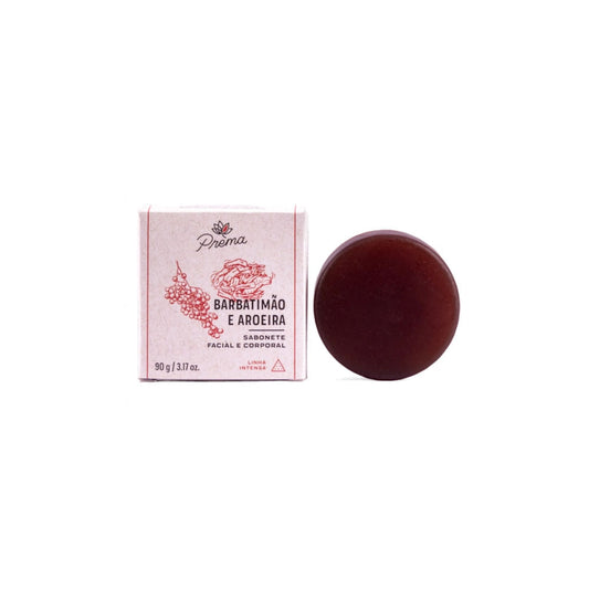 Sabonete Natural Barbatimão e Aroeira 90g Prema
