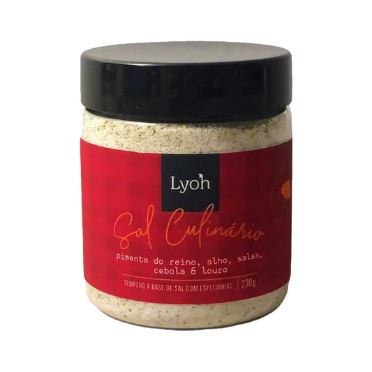 Sal Culinário com Temperos Lyoh Inspiração Brasil 230g