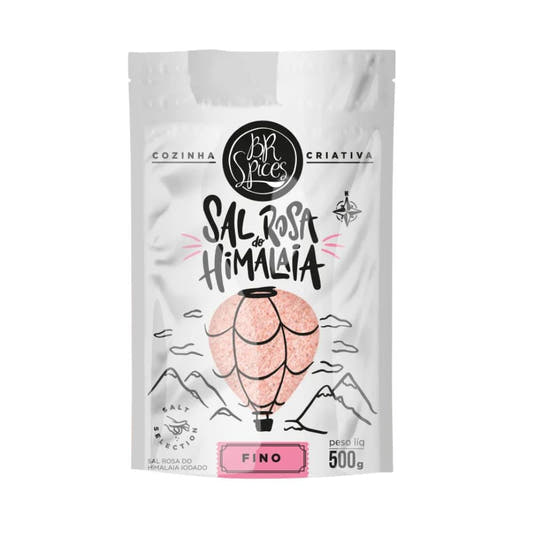 Sal Rosa do Himalaia Fino 500g BR Spices