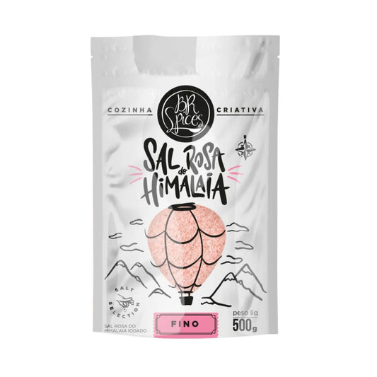 Sal Rosa do Himalaia Fino 500g BR Spices