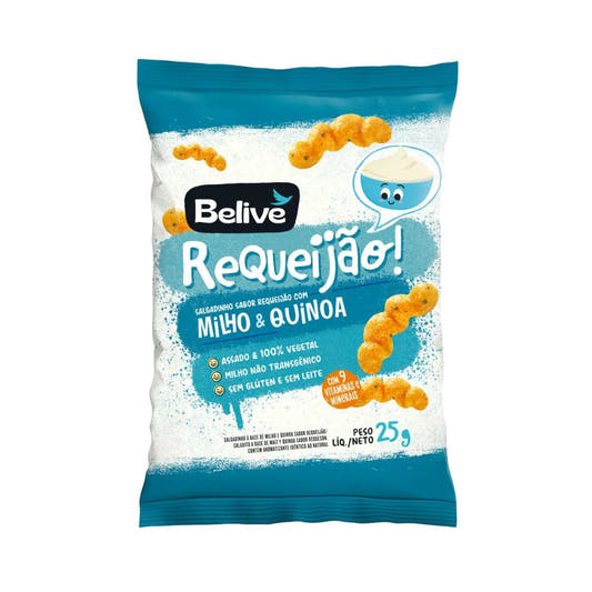 Salgadinho Requeijao BELIVE