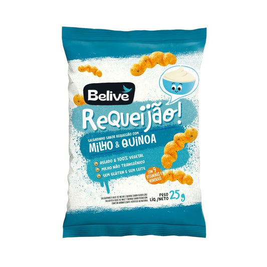 Salgadinho Requeijao BELIVE