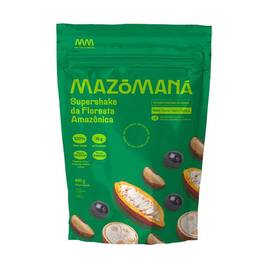 Shake Amazônico Sabor Cacau Cajá e Cumaru 480g Mazô Maná