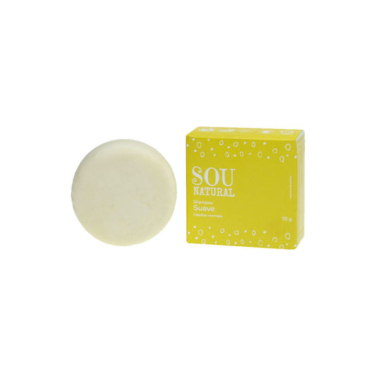 Shampoo Sólido Suave Cabelos Normais 70g Sou Natural