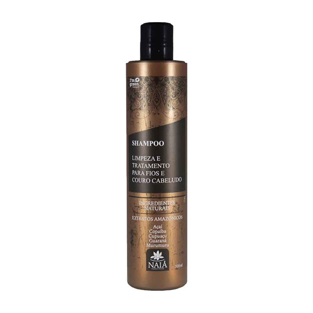 Shampoo Vegano Extratos Amazônicos 300ml Naia Natureza