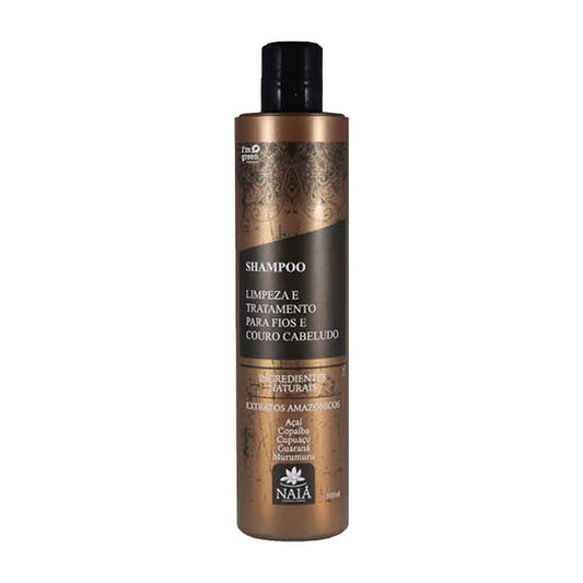 Shampoo Vegano Extratos Amazônicos 300ml Naia Natureza