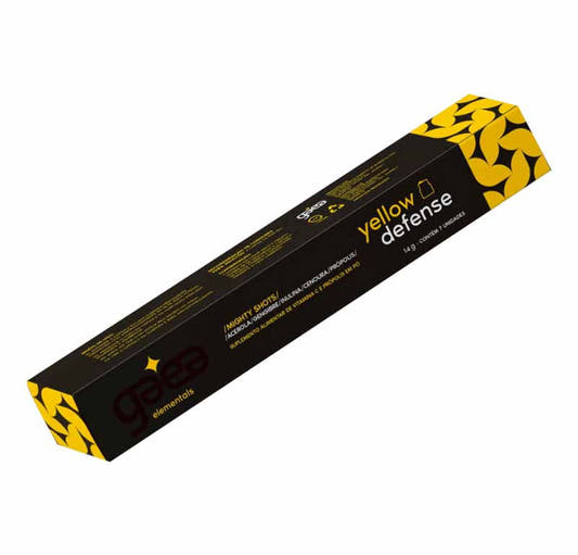 Shot Pró Imunidade Yellow Defense 7 Cápsulas Gaea Elementals